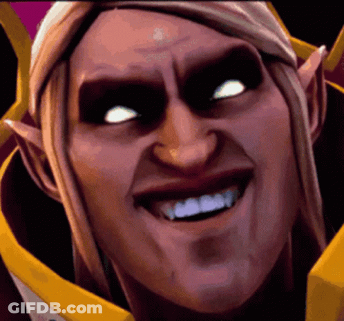 A Close Up Of A Cartoon Character 'S Face With A Smile On His Face GIF