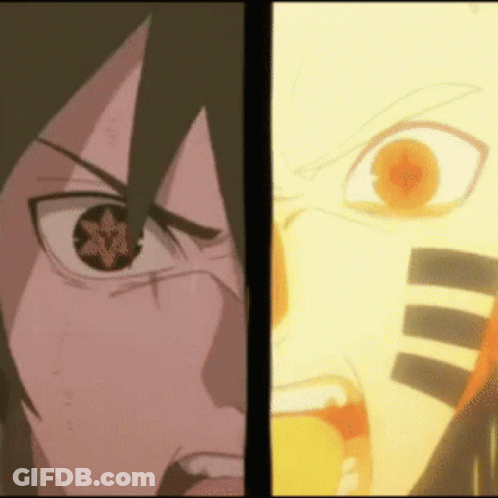 A Close Up Of A Cartoon Character 'S Face With A Star In His Eye GIF