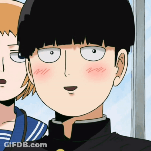 A Close Up Of A Cartoon Character 'S Face With A White Eye GIF