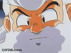 A Close Up Of A Cartoon Character 'S Face With An Angry Look On His Face . GIF