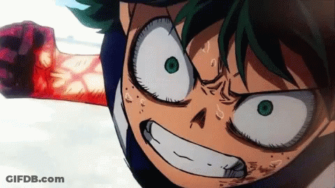 A Close Up Of A Cartoon Character 'S Face With Big Eyes GIF