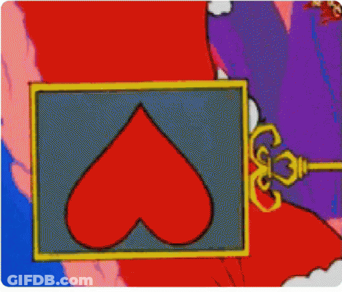 A Close Up Of A Cartoon Character 'S Face With Blue Eyes And A Santa Hat . GIF