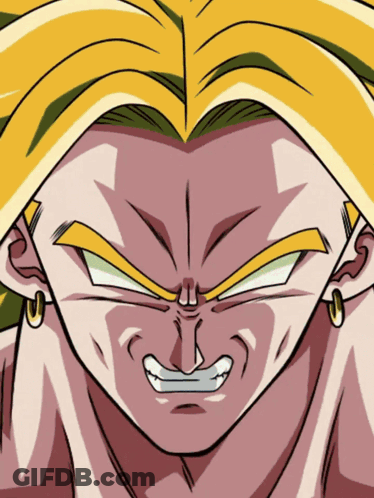 A Close Up Of A Cartoon Character 'S Face With Earrings GIF