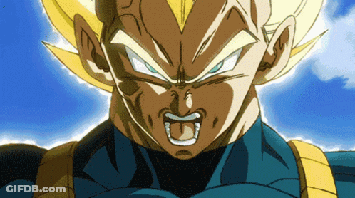 A Close Up Of A Cartoon Character 'S Face With His Mouth Open GIF