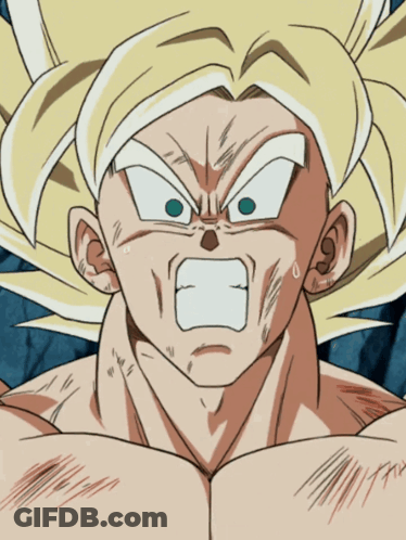 A Close Up Of A Cartoon Character 'S Face With His Mouth Open GIF