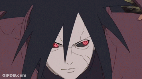 A Close Up Of A Cartoon Character 'S Face With Red Eyes And The Word Tokyo On The Bottom Right GIF