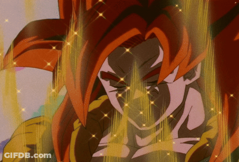 A Close Up Of A Cartoon Character 'S Face With Sparkles Coming Out Of His Mouth GIF