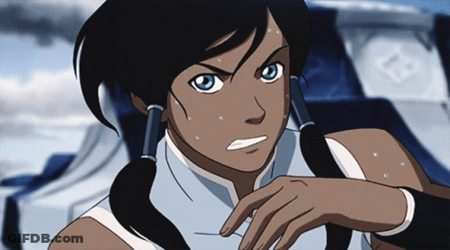 A Close Up Of A Cartoon Character 'S Face With The Number 13 In The Background GIF