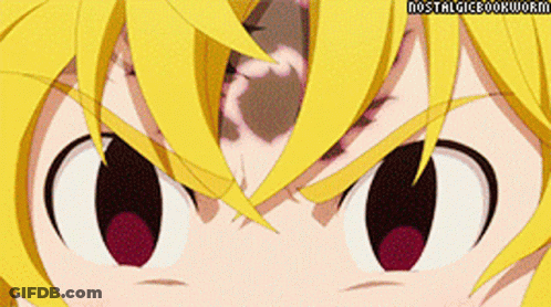 A Close Up Of A Cartoon Character 'S Face With The Words Nostalgiacookworm Written Below It GIF