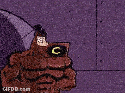 A Close Up Of A Cartoon Character 'S Foot Pressing A Button On A Machine . GIF