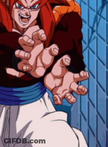 A Close Up Of A Cartoon Character 'S Hands With The Letters G On Them GIF