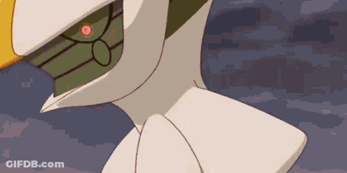 A Close Up Of A Cartoon Character 'S Head And Neck GIF