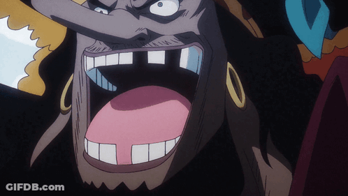 A Close Up Of A Cartoon Character 'S Mouth With A Pink Tongue Sticking Out GIF