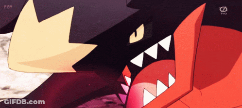 A Close Up Of A Cartoon Character 'S Mouth With The Letters Fga Visible GIF