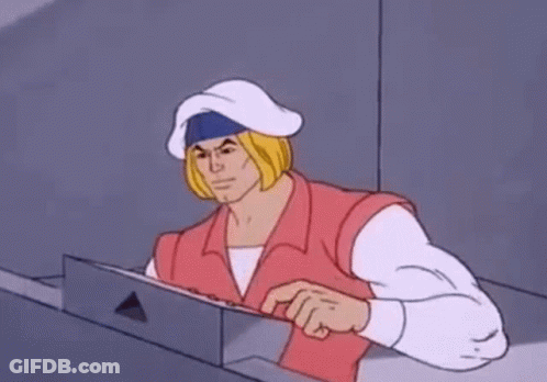 A Close Up Of A Cartoon Character Wearing A Hat . GIF