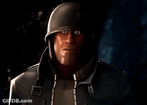 A Close Up Of A Cartoon Character Wearing A Helmet And Jacket GIF