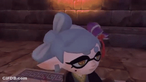 A Close Up Of A Cartoon Character Wearing A Mask And Glasses . GIF