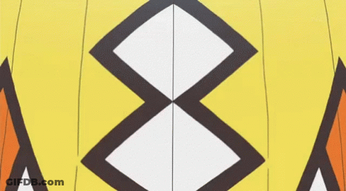 A Close Up Of A Cartoon Character Wearing A Yellow Jacket GIF
