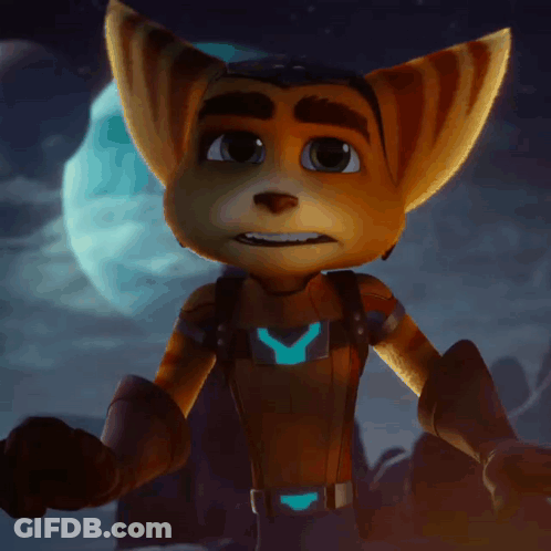 A Close Up Of A Cartoon Character With A Blue Y On His Chest GIF