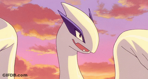 A Close Up Of A Cartoon Character With A Heart On Her Chest GIF