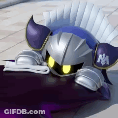 A Close Up Of A Cartoon Character With A Helmet On . GIF
