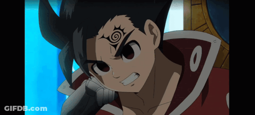 A Close Up Of A Cartoon Character With A Number 0 On His Chest GIF