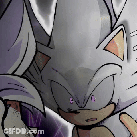 Close Up Of Cartoon Character With Purple Eye GIF