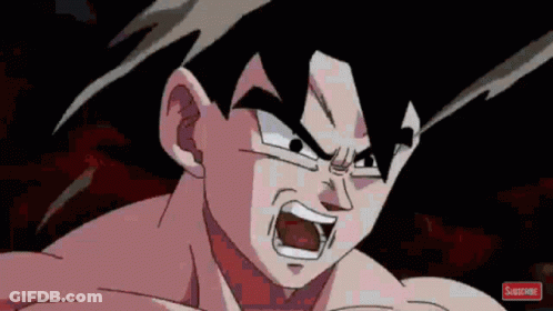 A Close Up Of A Cartoon Character With A Subscribe Button GIF