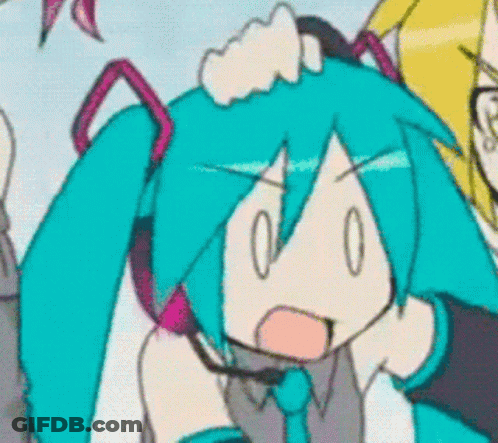 A Close Up Of A Cartoon Character With A Surprised Face GIF