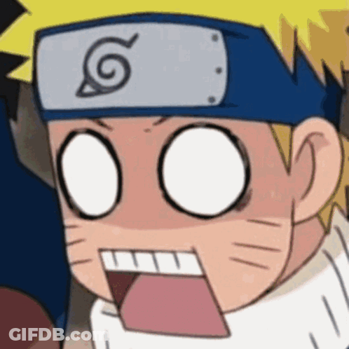 A Close Up Of A Cartoon Character With A Surprised Look On His Face GIF
