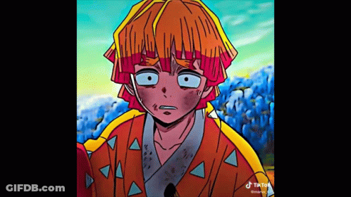 A Close Up Of A Cartoon Character With A Surprised Look On His Face GIF