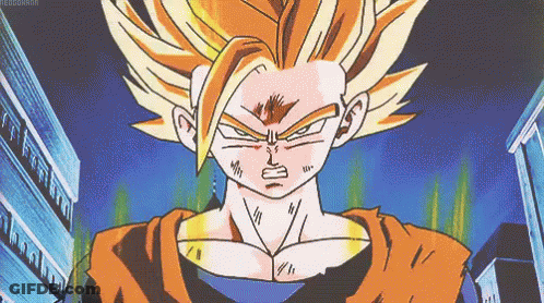 A Close Up Of A Cartoon Character With A Very Angry Face GIF