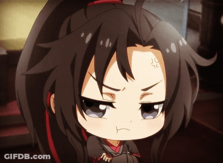A Close Up Of A Cartoon Character With An Angry Expression GIF