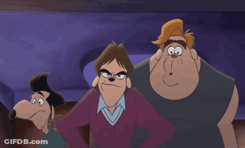 A Close Up Of A Cartoon Character With An Angry Face GIF
