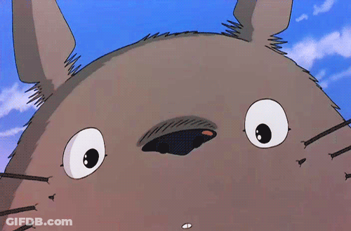 A Close Up Of A Cartoon Character With Big Teeth GIF