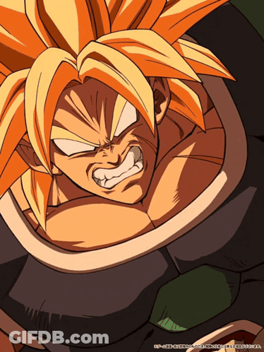 A Close Up Of A Cartoon Character With Chinese Writing On The Bottom Right GIF