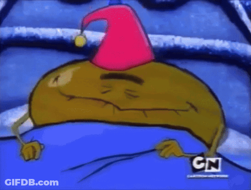 A Close Up Of A Cartoon Character With Cn On The Bottom GIF