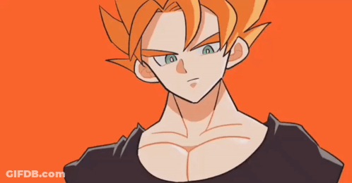 A Close Up Of A Cartoon Character With His Eyes Closed On A Red Background . GIF