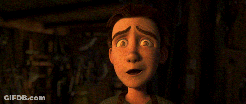 A Close Up Of A Cartoon Character With His Mouth Open GIF