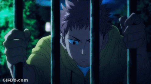 A Close Up Of A Cartoon Character With Purple Hair GIF