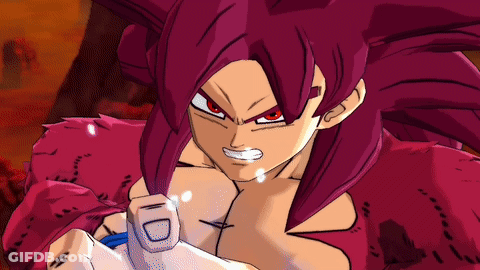 A Close Up Of A Cartoon Character With Red Hair And The Letter D On His Hand GIF