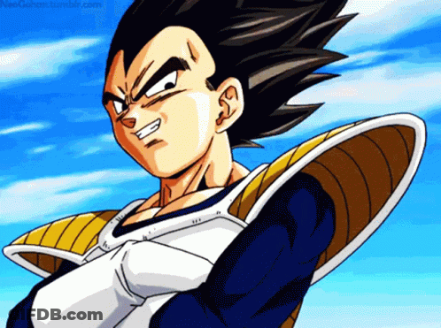 A Close Up Of A Cartoon Character With The Website Neogohan.tumblr.com At The Bottom GIF