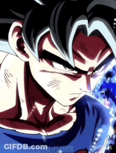 A Close Up Of A Cartoon Character With The Word Inshot On The Bottom Right GIF