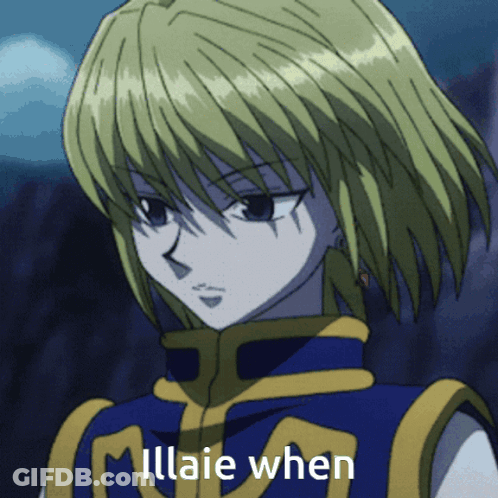 A Close Up Of A Cartoon Character With The Words Illaie When Written Below It GIF
