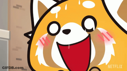 A Close Up Of A Cartoon Fox With The Word Netflix On The Bottom Right GIF