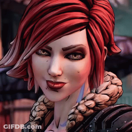 A Close Up Of A Cartoon Woman 'S Face With Red Hair GIF
