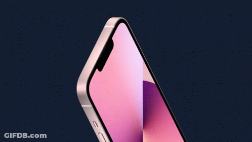 A Close Up Of A Cell Phone With Different Colors GIF