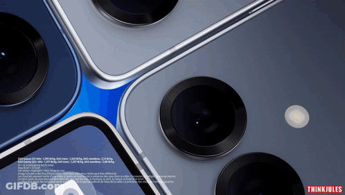 A Close Up Of A Cell Phone With The Words Think Jules On The Bottom Right GIF