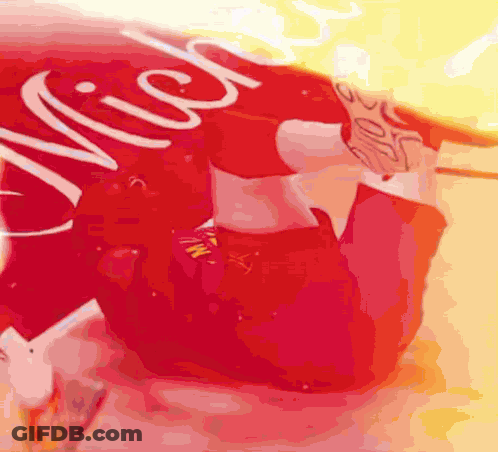 A Close Up Of A Coca Cola Can That Says Much On It GIF