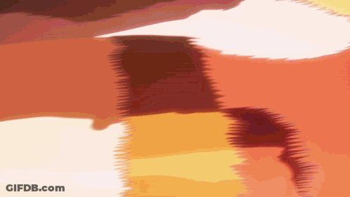 Colorful Background With Blurred Person's Feet GIF